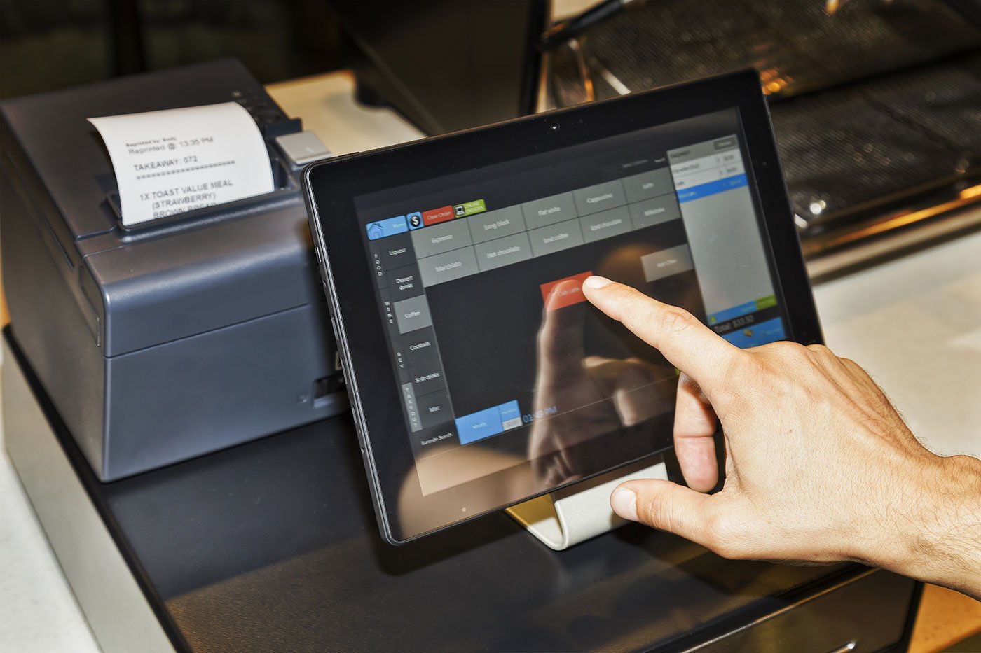 registratori di cassa touch screen roma1